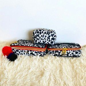 Bebe 3pc Train Case and Organizer Set